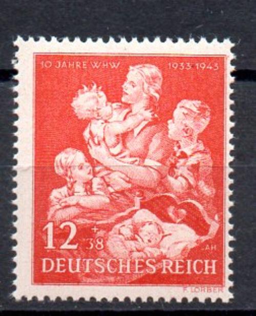 Alemania Imperio N&ordm; Yvert&nbsp;776 <br />
N&ordm; Michel 859 (**)